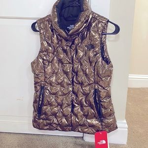 The north face XS RARE metallic copper vest